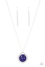Load image into Gallery viewer, Pacific Periscope - Purple and Silver Necklace- Paparazzi Accessories