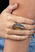 Load image into Gallery viewer, Gemstone Guide - Brown and Silver Ring- Paparazzi Accessories