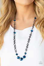 Load image into Gallery viewer, Prismatic Pick-Me-Up - Multicolored Gunmetal Necklace- Paparazzi Accessories