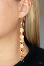 Load image into Gallery viewer, Game CHIME - Gold Earrings- Paparazzi Accessories