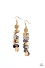 Load image into Gallery viewer, Game CHIME - Multi-toned Gold Earrings- Paparazzi Accessories