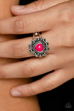 Load image into Gallery viewer, Fruity Frou-Frou - Pink and Silver Ring- Paparazzi Accessories