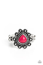 Load image into Gallery viewer, Fruity Frou-Frou - Pink and Silver Ring- Paparazzi Accessories