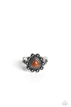 Load image into Gallery viewer, Fruity Frou-Frou - Brown and Silver Ring- Paparazzi Accessories