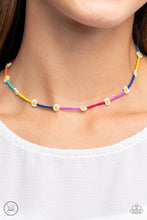 Load image into Gallery viewer, Colorfully Flower Child - Multicolored Necklace- Paparazzi Accessories