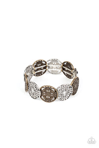 Portico Picnic - Multi-toned Bracelet- Paparazzi Accessories