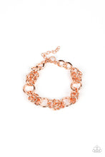 Load image into Gallery viewer, Big City Chic - Copper Bracelet- Paparazzi Accessories