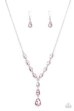 Load image into Gallery viewer, Park Avenue A-Lister - Pink and Silver Necklace- Paparazzi Accessories