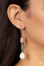 Load image into Gallery viewer, Stone Apothecary - Multicolored Silver Earrings- Paparazzi Accessories