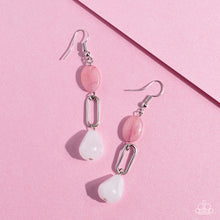 Load image into Gallery viewer, Stone Apothecary - Multicolored Silver Earrings- Paparazzi Accessories