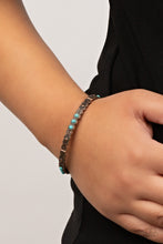 Load image into Gallery viewer, Living In The PASTURE - Blue and Copper Bracelet- Paparazzi Accessories