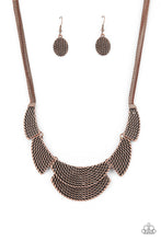 Load image into Gallery viewer, Empress Empire - Copper Necklace- Paparazzi Accessories