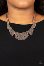 Load image into Gallery viewer, Empress Empire - Copper Necklace- Paparazzi Accessories