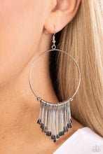 Load image into Gallery viewer, The Little Dipper - Silver Earrings- Paparazzi Accessories