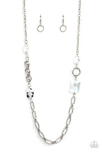 Load image into Gallery viewer, Famous and Fabulous - Multicolored Silver Necklace- Paparazzi Accessories