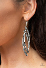 Load image into Gallery viewer, Twinkle for Two - Silver Earrings- Paparazzi Accessories