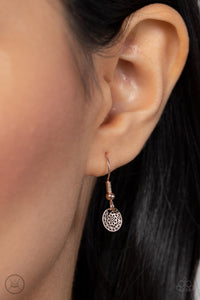 On My CHIME - Rose Gold Necklace- Paparazzi Accessories