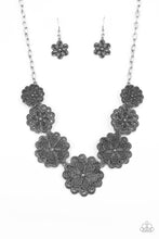 Load image into Gallery viewer, Basketful of Blossoms - Silver Necklace- Paparazzi Accessories