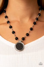 Load image into Gallery viewer, Soulful Sunrise - Black and Silver Necklace- Paparazzi Accessories