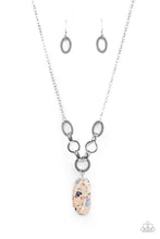 Load image into Gallery viewer, Mystical Mineral - Multicolored and Silver Necklace- Paparazzi Accessories