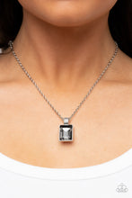 Load image into Gallery viewer, Understated Dazzle - Silver Necklace- Paparazzi Accessories