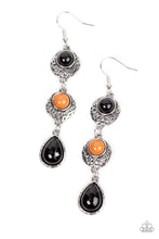 Load image into Gallery viewer, Tahoe Trailblazer - Multicolored Silver Earrings- Paparazzi Accessories
