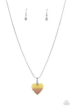 Load image into Gallery viewer, You Complete Me - Yellow and Silver Necklace- Paparazzi Accessories