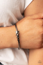 Load image into Gallery viewer, Astrological A-Lister - Gunmetal Bracelet- Paparazzi Accessories