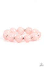 Load image into Gallery viewer, Arctic Affluence - Pink and Silver Bracelet- Paparazzi Accessories