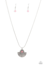 Load image into Gallery viewer, Magnificent Manifestation - Pink and Silver Necklace- Paparazzi Accessories