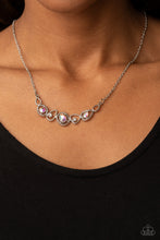 Load image into Gallery viewer, Celestial Cadence - Multicolored Silver Necklace- Paparazzi Accessories