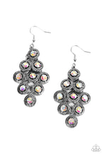 Load image into Gallery viewer, Constellation Cruise - Multicolored Silver Earrings- Paparazzi Accessories