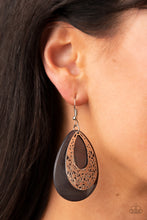 Load image into Gallery viewer, Bountiful Beaches - Silver Earrings- Paparazzi Accessories