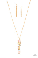 Load image into Gallery viewer, Totem Treasure - Pink and Gold Necklace- Paparazzi Accessories