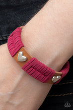 Load image into Gallery viewer, Lusting for Wanderlust - Pink and Silver Wrap