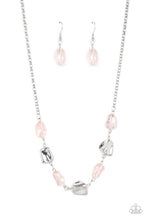 Load image into Gallery viewer, Inspirational Iridescence - Pink and Silver Necklace- Paparazzi Accessories
