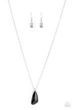 Load image into Gallery viewer, Envious Extravagance - Black and Silver Necklace- Paparazzi Accessories