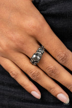 Load image into Gallery viewer, Smooth Smolder - Gunmetal Ring- Paparazzi Accessories