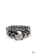 Load image into Gallery viewer, Smooth Smolder - Gunmetal Ring- Paparazzi Accessories