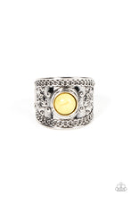 Load image into Gallery viewer, HAVEN-Sent - Yellow and Silver Ring- Paparazzi Accessories