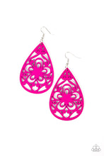 Load image into Gallery viewer, Marine Eden - Pink Earrings- Paparazzi Accessories