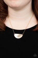 Load image into Gallery viewer, Cool, PALM, and Collected - Gold Necklace- Paparazzi Accessories