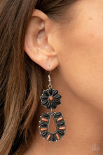 Load image into Gallery viewer, Badlands Eden - Brown and Silver Earrings- Paparazzi Accessories