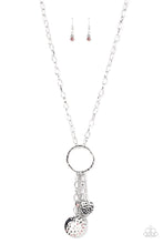 Load image into Gallery viewer, Trinket Twinkle - Pink and Silver Necklace- Paparazzi Accessories