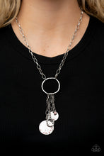 Load image into Gallery viewer, Trinket Twinkle - Pink and Silver Necklace- Paparazzi Accessories