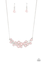 Load image into Gallery viewer, My Yacht or Yours? - Pink and Silver Necklace- Paparazzi Accessories