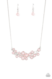 My Yacht or Yours? - Pink and Silver Necklace- Paparazzi Accessories