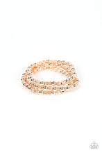 Load image into Gallery viewer, Boundless Boundaries - Rose Gold Bracelets- Paparazzi Accessories