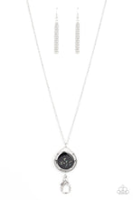 Load image into Gallery viewer, Pacific Periscope - Black and Silver Lanyard- Paparazzi Accessories