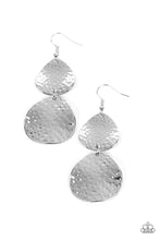 Load image into Gallery viewer, Bait and Switch - Silver Earrings- Paparazzi Accessories
